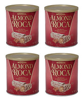 4 Pack 10 oz. ALMOND ROCA Canister